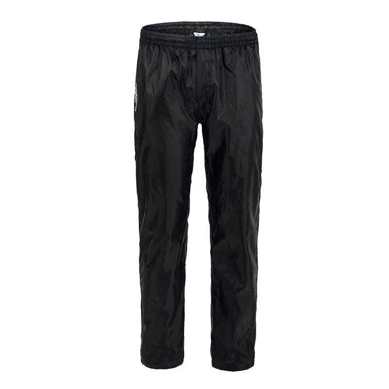 

Men's Women's Rain Pants Trousers Black Waterproof Overtrousers Hiking Rainproof