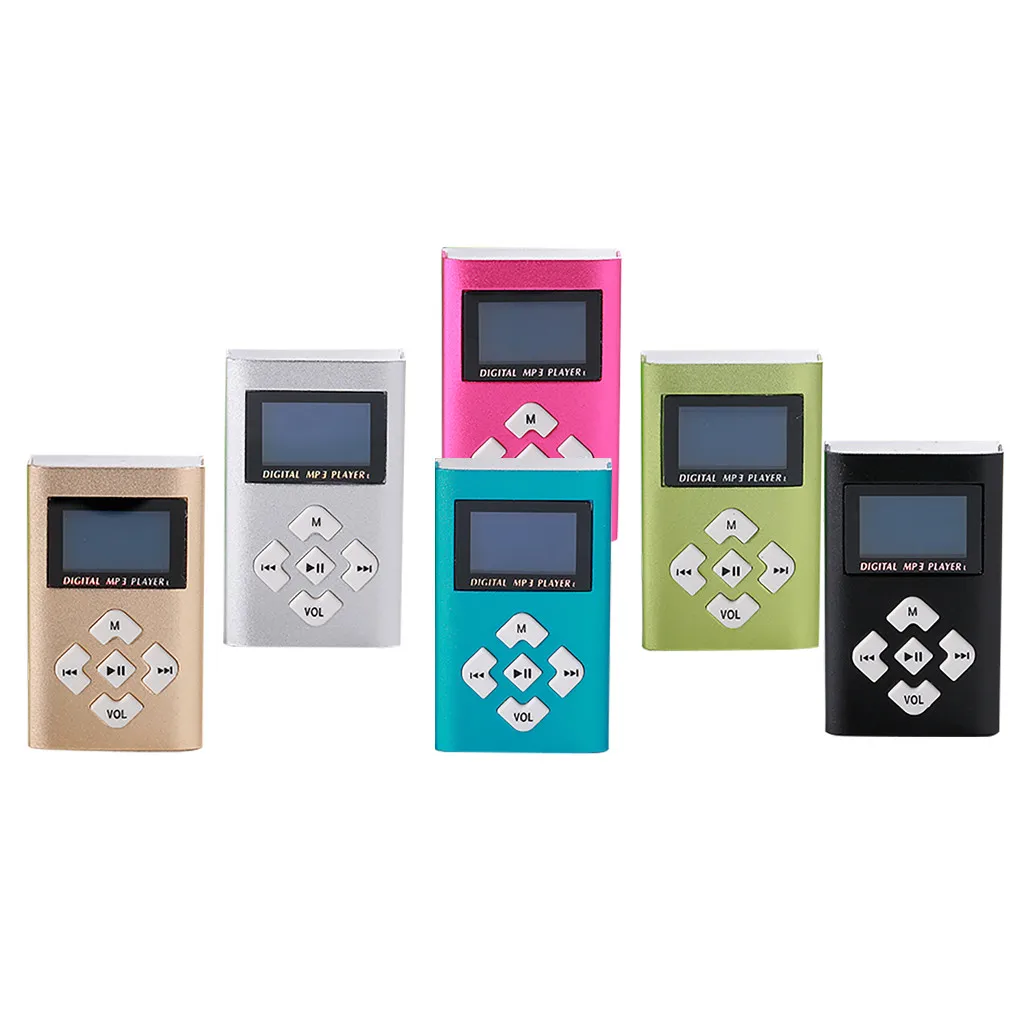 Мини портативный Mp3 музыкальный плеер экран карта Кнопка Mp3 металлический алюминиевый корпус Спортивный Mp3 плеер аудио Walkman Lettore#10