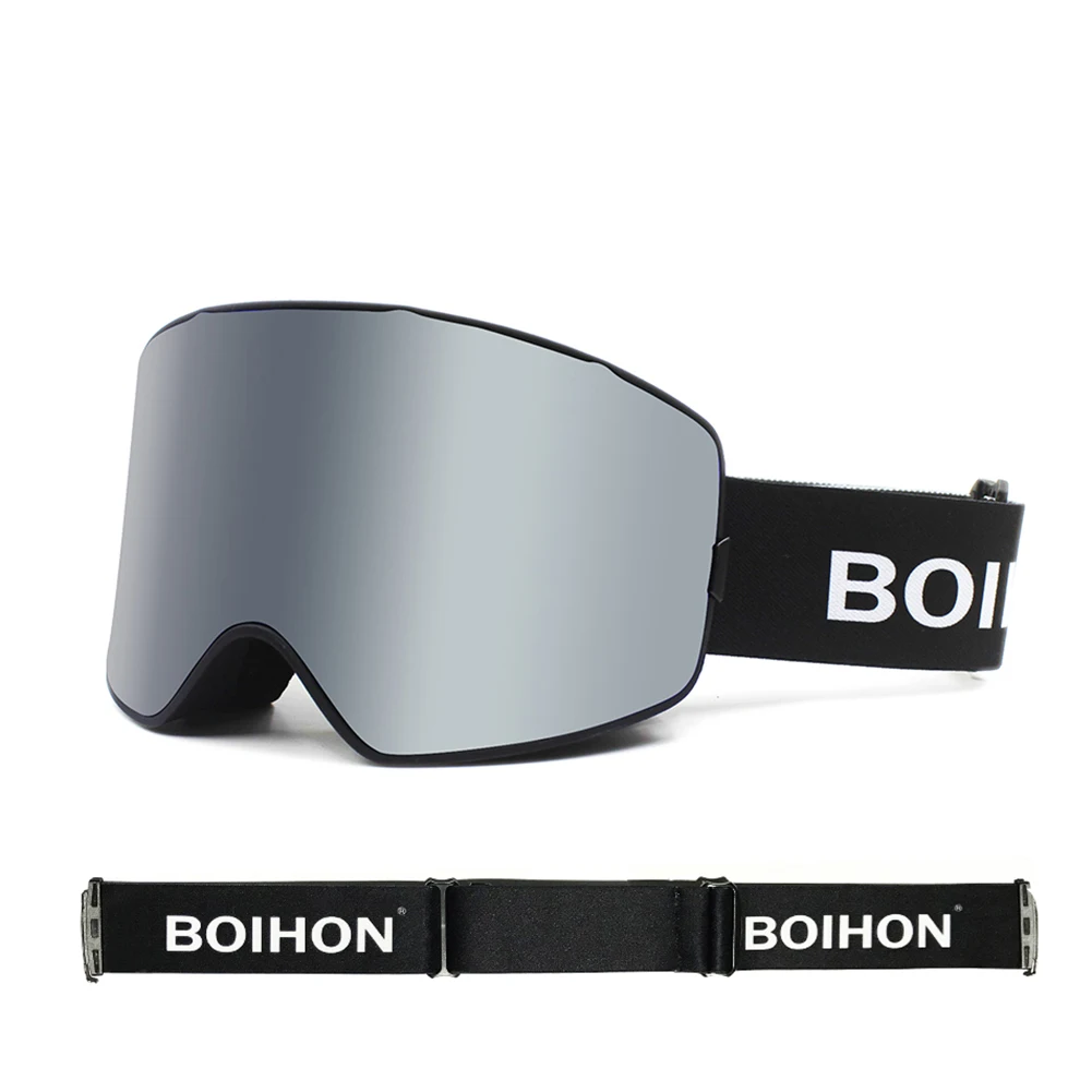 

Ski Goggles,Winter Snow Sports Goggles with Anti-fog UV Protection for Men Women Youth Interchangeable Lens - Premium Goggles