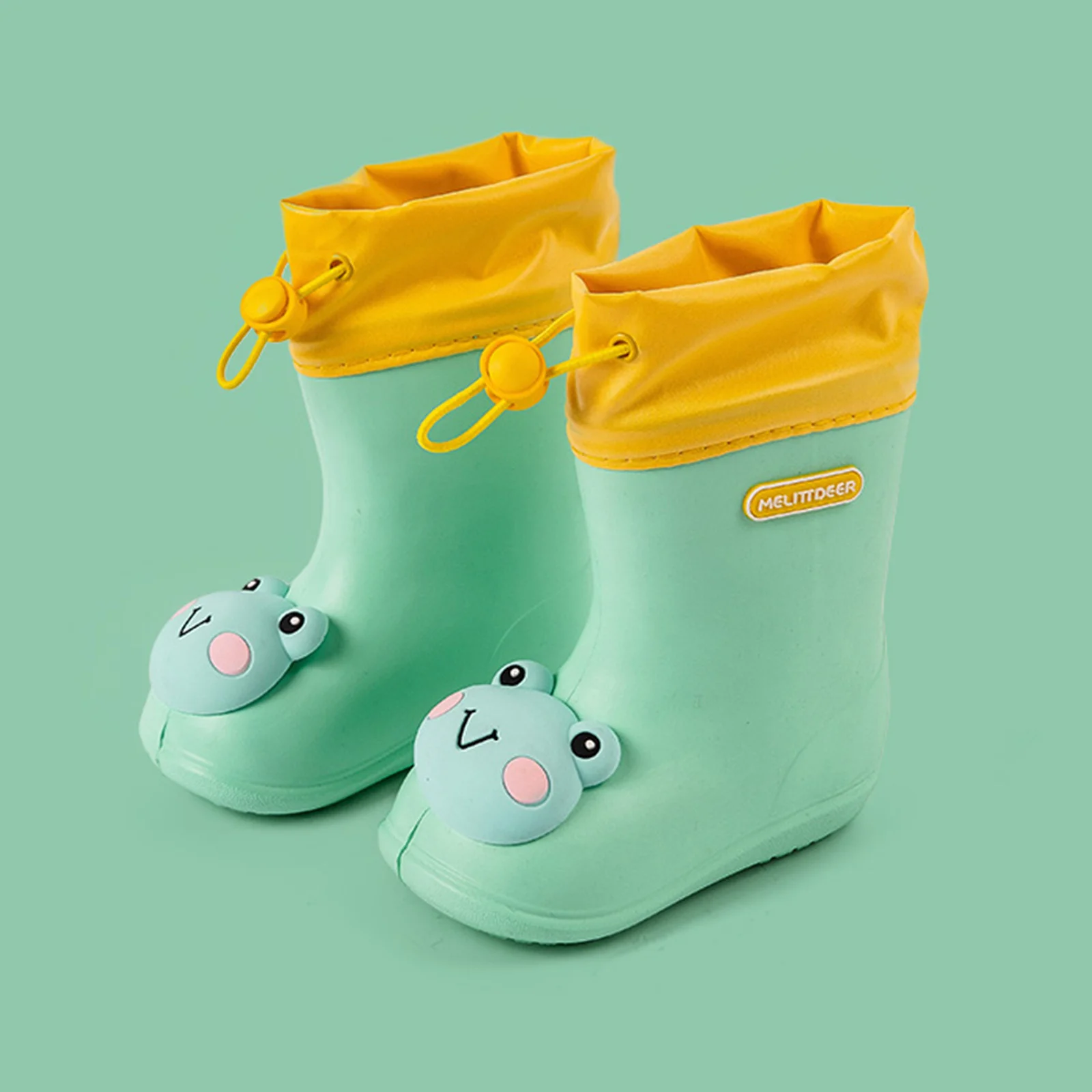 Sapatos da Criança Crianças do Bebê Botas de Chuva à Prova Novas Crianças Infantil Meninos Meninas Pvc Dwaterproof Água Antiderrapante Sapatos 2022 13 Cheap Botas