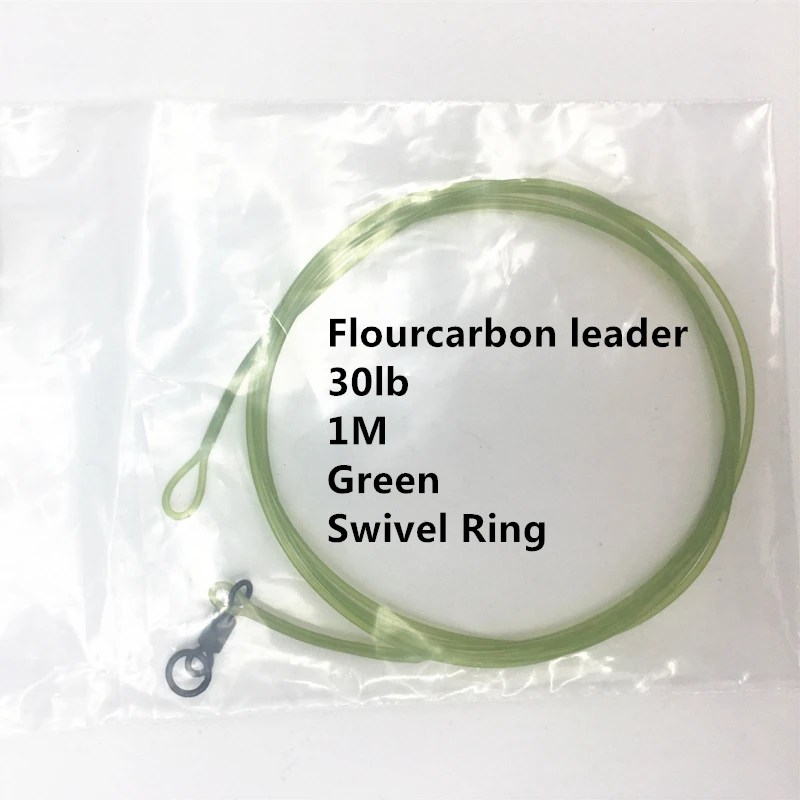 1M Carp Fishing lead Leader Line Mono/Braided/Fluorocarbon/Nylon With Easy  Clip QC Swivel lead core leader hooklink line