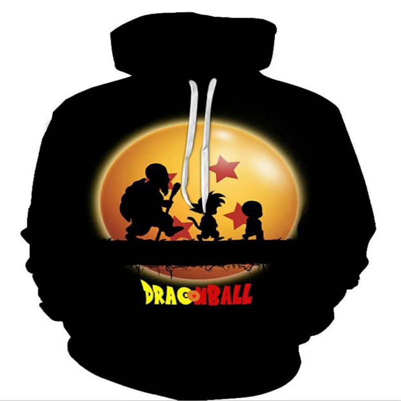 3D Dragon Ball Z Детская толстовка с Гоку для мужчин Супер saiyans Толстовка DBZ Vegeta Повседневный пуловер для мужчин и wo мужчин забавная толстовка с капюшоном