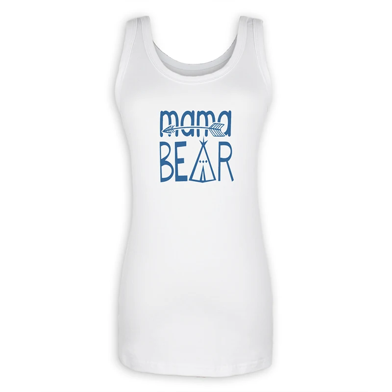 Be The Light MAMA BEAR Teen Wolf забавные цитаты я D скорее быть спящей леди сексуальный жилет майки без рукавов хлопок Повседневная майка Топы - Цвет: iaVestS1367W