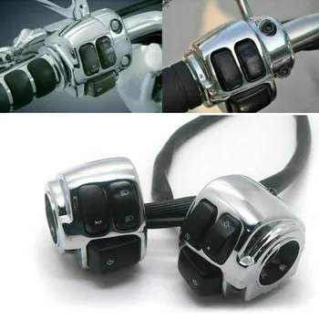 

Accessories Switch Motorcycle 1 Pair Electrical Handlebar Housing Aluminum