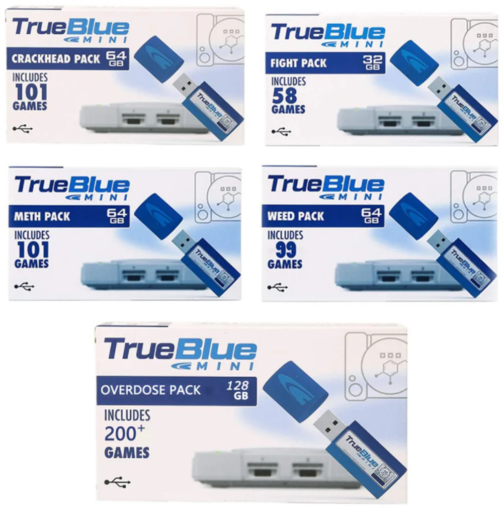 true blue usb stick