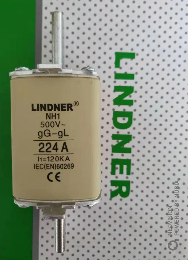 Предохранители: LINDNER NH1 NT1 224A 500V 8001,2247 120KA гг/gL NH1 NT1 250A 500V 8001,2507
