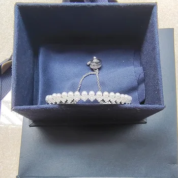 

Real Natural Pearl Bracelet For Women,925 Sterling Silver Freshwater Pearl Bracelet Jewelry Anniversary Gift