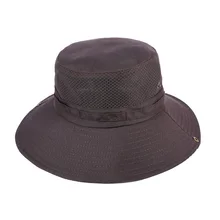 BADAMANA, лаконичные классические Панамы для мужчин, дышащая сетчатая Солнцезащитная шляпа, уличная рыболовная Солнцезащитная шляпа для рыбаков, летняя Защита от солнца