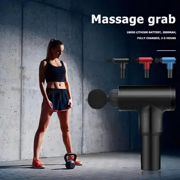 

Electric Muscle Massager Massage Gun Convenient Practical User-friendly Design Durable Fitness Equipment for Men Women