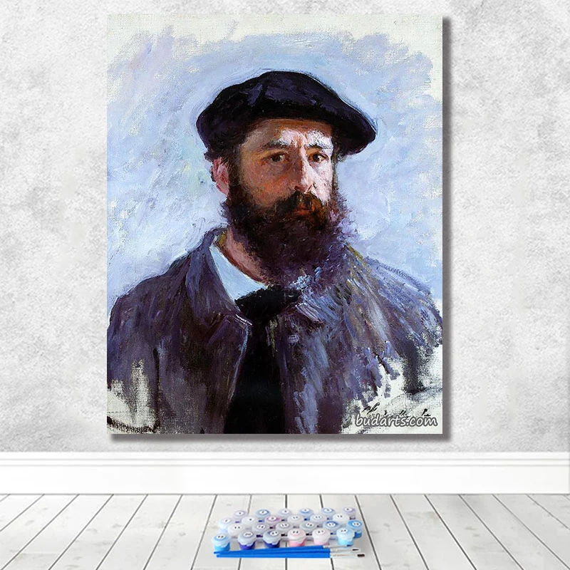 DIY Рисование по номерам рисунок с наборами Monet известная картина ручная роспись декомпрессия декоративная вешается на стену - Цвет: 5281