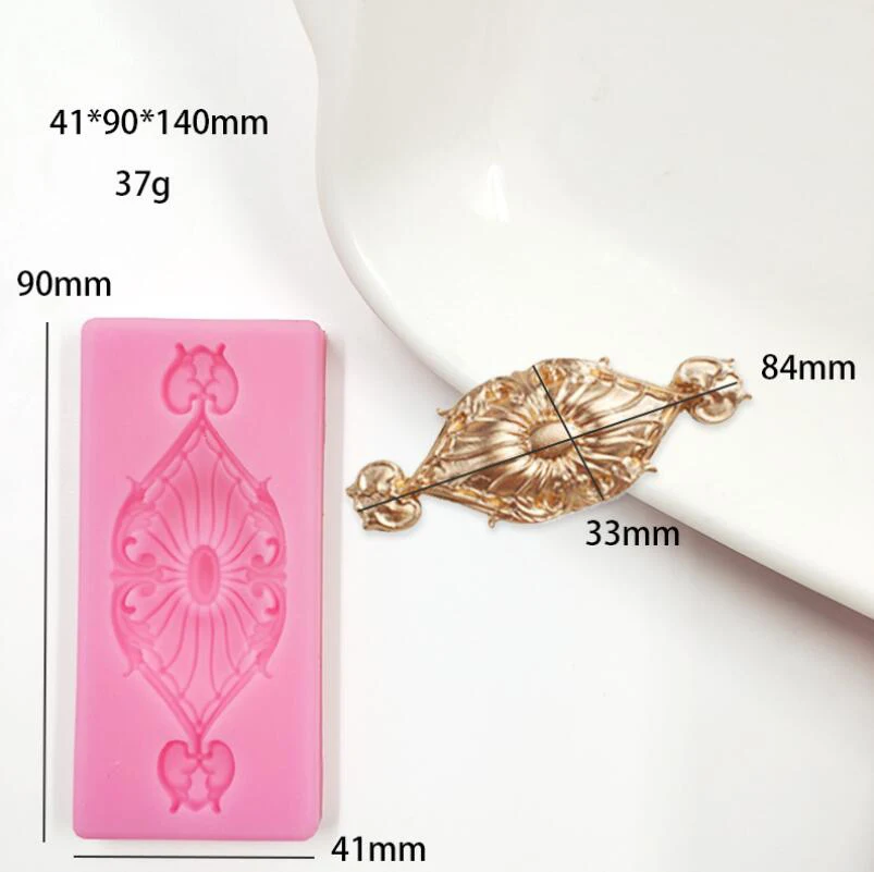 

Luyou 1pc flower lace Silicone Mold Fondant Mould Cake Decorating Tools Cake Gumpaste Molds, Kitchen Accessories FM1935