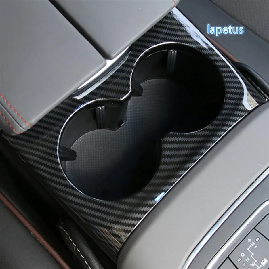 Car Interior Mouldings Central Control Water Cup Holder Panel Trim Cover Accessories 1PCS For Citroen C5 Aircross 2018 - 2021 Car Interior Mouldings Central Control Water Cup Holder Panel Trim Cover Accessories 1PCS For Citroen C5 Aircross 2018 - 2021