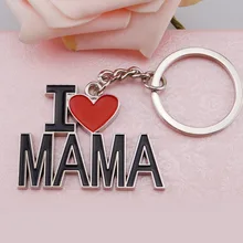 Креативный металлический I Love Mom»(«Я люблю маму») брелок на данный момент день матери Father's Day для небольших подарков, травяной вапорайзер с гравировкой журнала