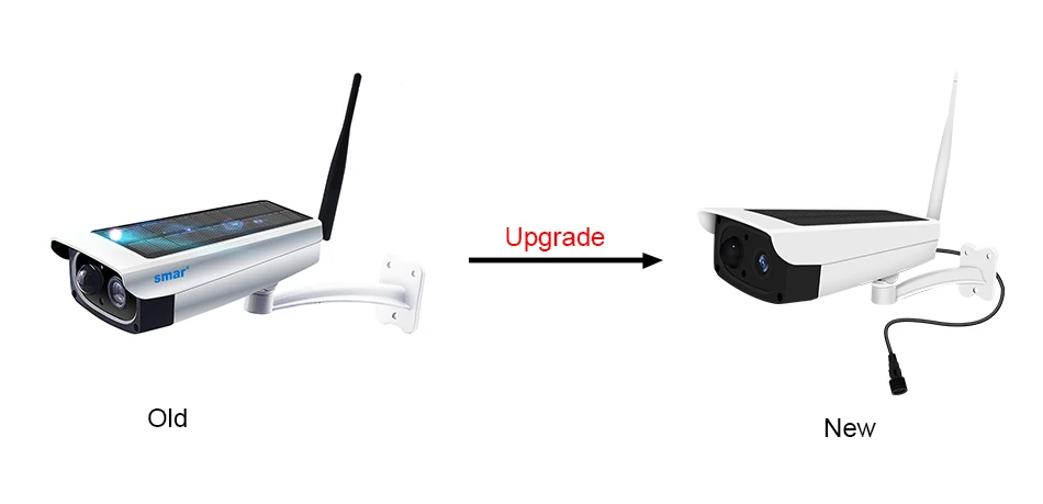 1080P Solar Camera Outdoor Waterproof Security Camera 2MP Wifi Wireless IP Camera Built-in 7650mA 18650 Battery Support 64G TF (1)