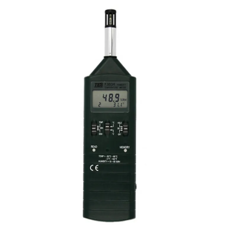 Tes-1360a измеритель температуры окружающего воздуха t
