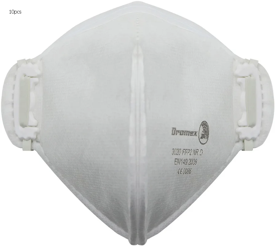 

10pcs Anti-fog Headband FFP2 Round Mask Dust Protection N95 Mask Imported European standard N95 mask 10 pieces (FFP2)
