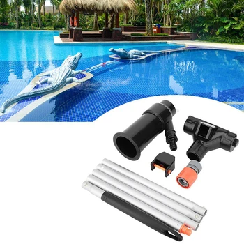 

Black Mini Swimming Pool Vacuum Cleaner Swimming Pool Suction Head Portable Removable Cleaning Tool