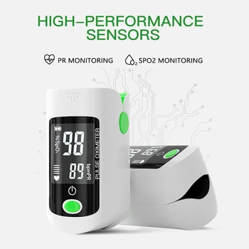 

Digital Blood Oxygen Finger Pulse Fingertip Oximeter Oxygen Saturation Meter Finger Monitor CE Portable Oximetro (No Battery)