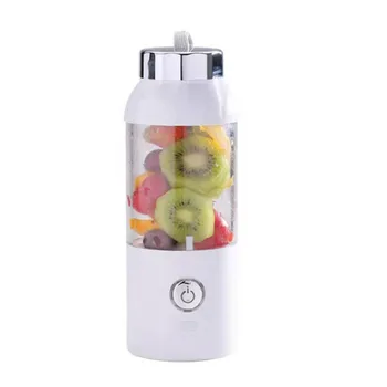 

500ML Mini Portable Electric Fruit Juicer USB Rechargeable Smoothie Maker Blender Machine Sports Bottle Juicing Cup Portable Ble