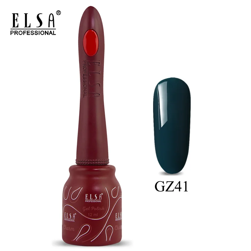 Elsa Nail Art Маникюр Venalisa 80 цветов 12 мл замачиваемый эмалированный Гель-лак УФ-гель для ногтей лак Shirp - Цвет: GZ41