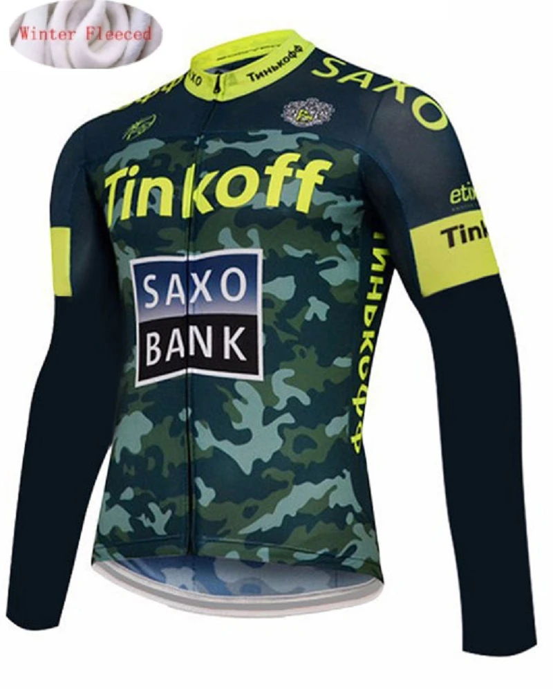 Новинка, велокуртки Tinkoff Pro Team, Зимняя Теплая Флисовая Джерси для езды на велосипеде, NW, теплая куртка для езды на велосипеде, MTB