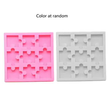 

Puzzle Piece Resin Mold Silicone Puzzle Crayons Maker Silicone Mold Art Crafts
