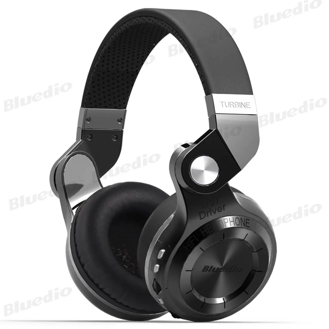 Black bubble bag Bluedio T2+ беспроводные Bluetooth 5,0 стерео наушники sd-карта и FM радио гарнитура складная с микрофоном Высокий Бас Звук - Цвет: Black bubble bag