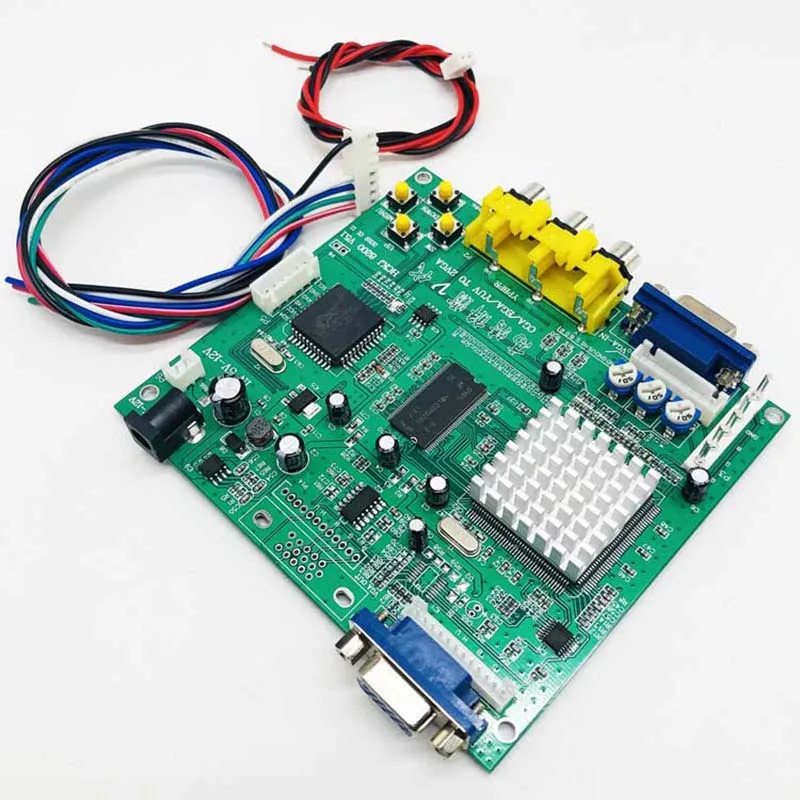 CGA EGA YUV К VGA доска HD видео конвертер доска VGA аркадная игра RGB выход для одного/двойной выход