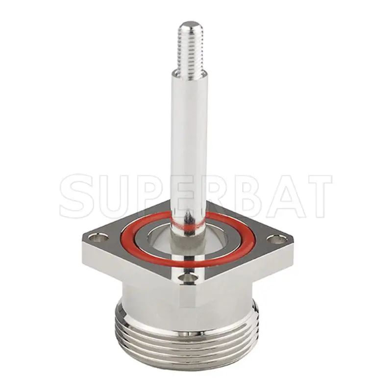 Female Panel Mount RF Coaxial Connector for RG402 Cable
