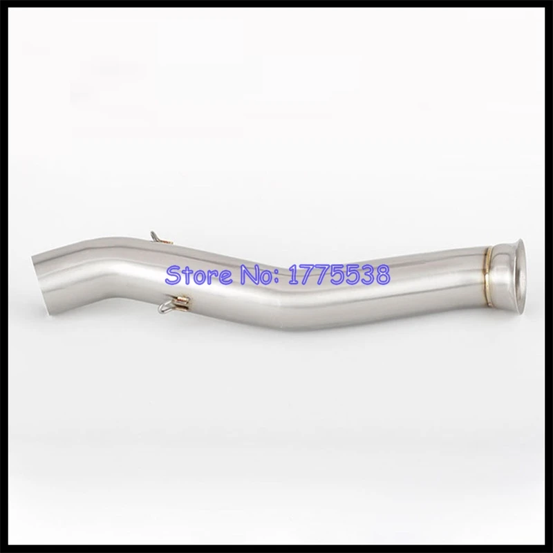 For KTM 790 Adventure / R 2019-2023 for KTM 790 Adventure R Rally 2020 Motorcycle Exhaust Middle Link Pipe Connect 51mm Muffler - Image 3