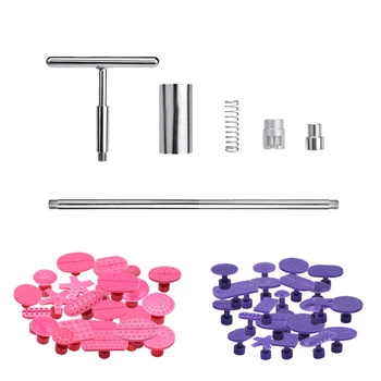

Car Paintless Dent Repair Tools Dent Puller Kit Dent removal Slide Reverse Hammer Glue Tabs Suction Cups PDR Tools