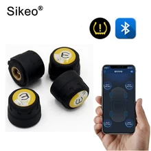 TPMS Bluetooth 4,0 Универсальный внешний датчик давления в шинах V11 Поддержка Android и IOS Телефон беспроводной 4 внешних датчика s с приложением