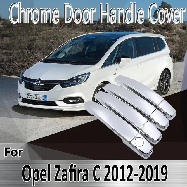 Für Opel Vauxhall Zafira C Tourer Vorhanden 2012 ~ 2019 Styling Aufkleber  Dekoration Chrome Türgriff Abdeckung Refit Auto Zubehör - AliExpress