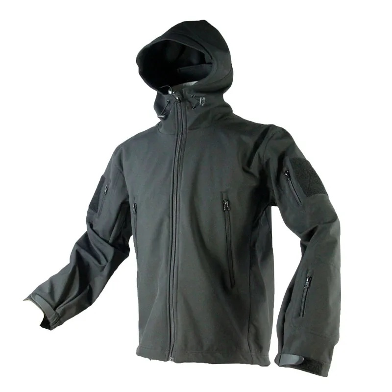 High Quality Fabric Coat Windproof Water Splashing Breathable Soft Shell With Hood For Storage | Спорт и развлечения