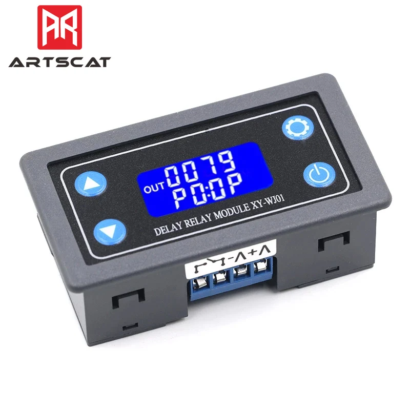 XY-WJ01 DC12V LED Digital Time Delay Relay Module Programmable Timer Control Switch Timing Trigger Cycle with Case | Обустройство
