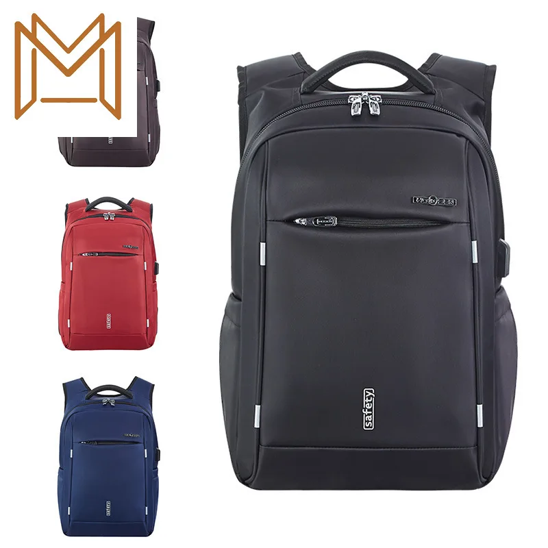 

Man Both Shoulders Package Waterproof Wear-resisting Nylon Backpack Travel Package Business Affairs Computer Package Group