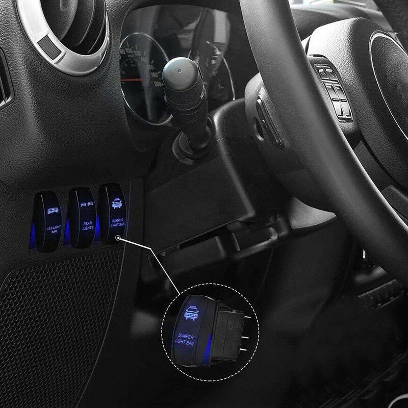 3 банды Водонепроницаемый USB тумблер автомобильный переключатель панель светодиодный автомобильный морской лодки рокер