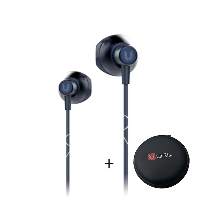 Asli UiiSii HM12 Earphone dengan Ear Di 