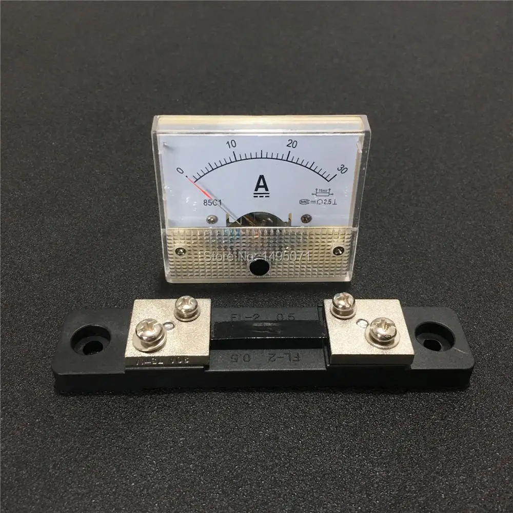 X-Dr DC 0-100uA Analog Panel Ampere Current Meter Ammeter Gauge 85C1-A c93c8f98661e1d11285a21f6984aeb54