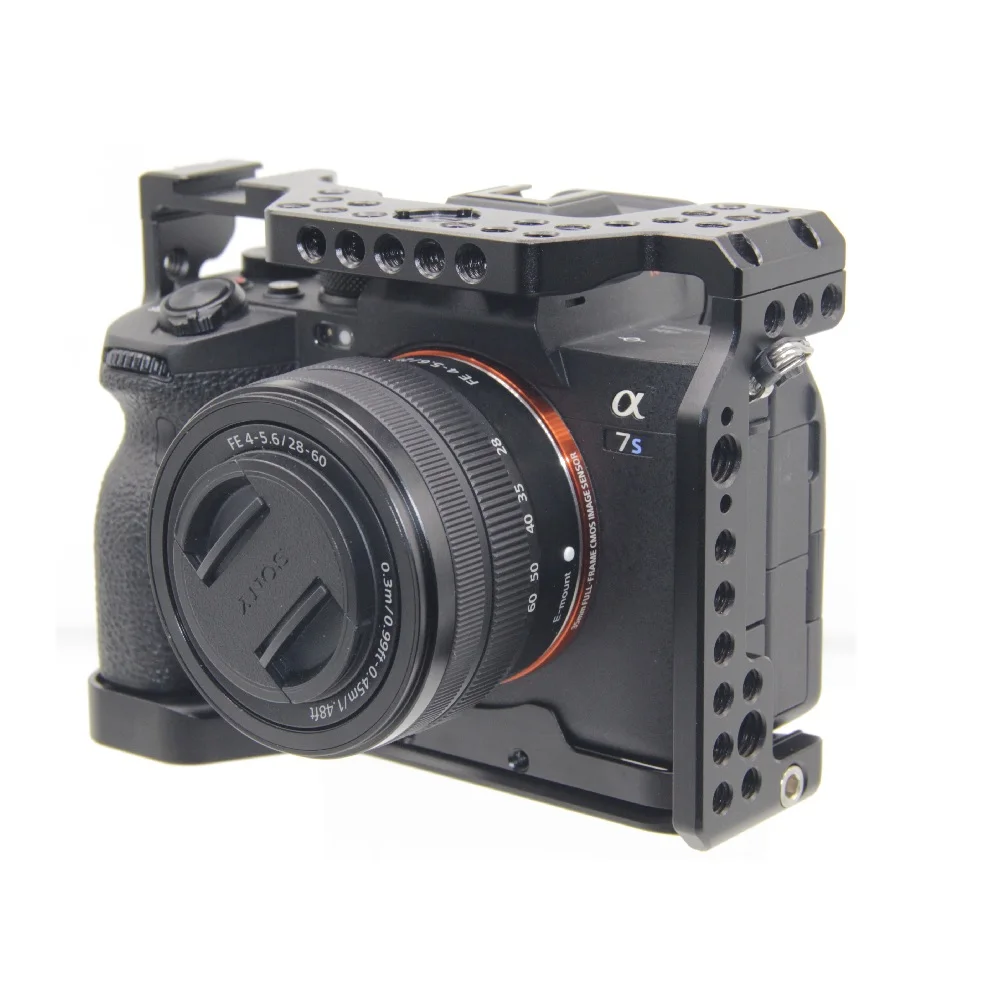 for Sony A7S3 Camera Cage A7SIII Professional Form-fitting Cage for Sony Alpha 7S III Camera Cage DSLR A7siii Cage Rig (1)