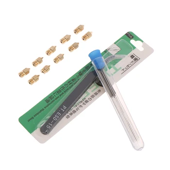 

21Pcs 3D Printer Mk8 Nozzle Cleaning Kit 0.4mm Mk8 Needles Tweezers Tool