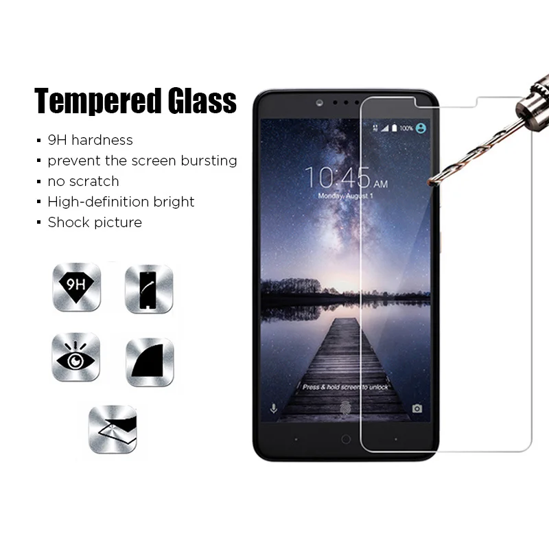 Закаленное стекло для ZTE Blade V18 V10 V9 Vita V8 Mini V7 Lite V6 HD 9H стеклянная Защитная пленка