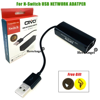

2020 USB Ethernet Adapter USB 2.0 10/100 Mbps Network Card to RJ45 Lan for Windows 10 for Nintend Switch Ethernet USB Adapter