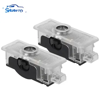 

2PCS Car Door Warning LED Welcome Laser Projector Logo Ghost Shadow Lights For Mercedes Benz C207 C218 A207 C117 CLA CLS E Class
