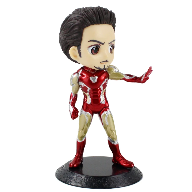 Q Posket Infinity War фигурка железного человека игрушка Тони Старк Железный человек Марка 42 модель Мстителей кукла подарок для детей