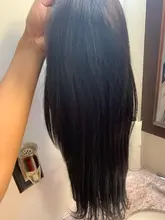 La srta. negro brasileño sin costuras recto 13x4 frente de encaje pelucas de cabello humano Marrón Medio, 4x4, cierre de encaje suizo peluca para las mujeres negras