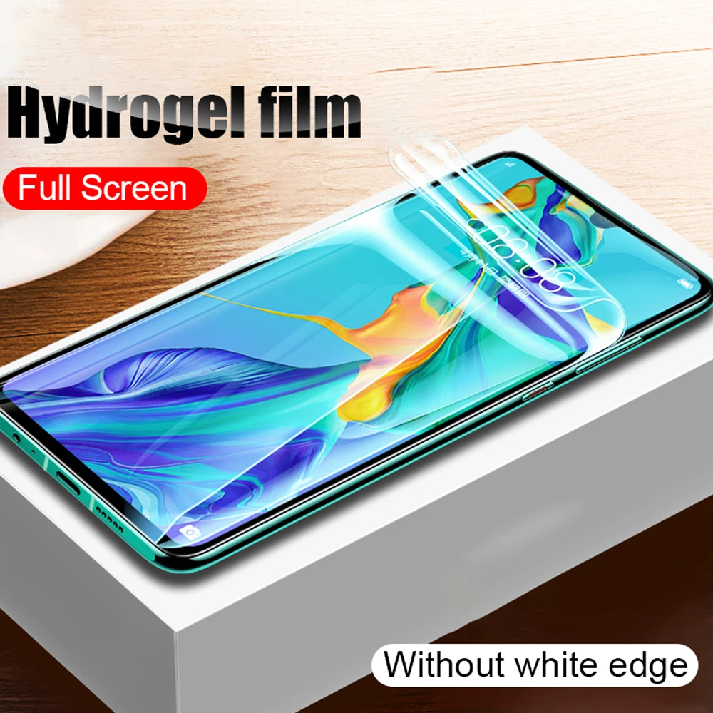 Мягкий чехол с полным покрытием для huawei mate 20 pro lite Гидрогелевая пленка защиты
