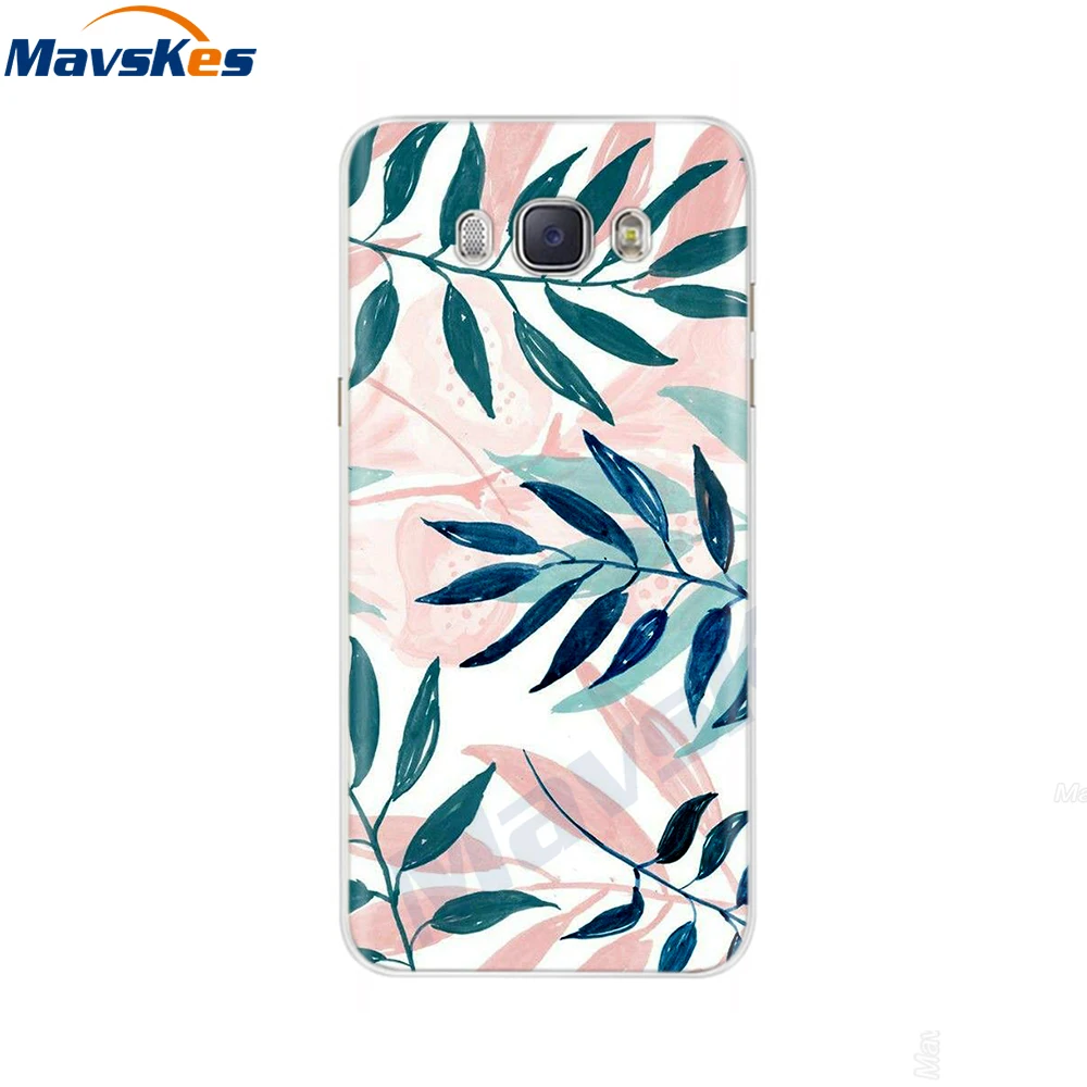 Силиконовый чехол для телефона для samsung Galaxy J7 J710 J710F чехол для samsung J7 Coque Etui бампер с принтом силиконовый чехол - Цвет: 23