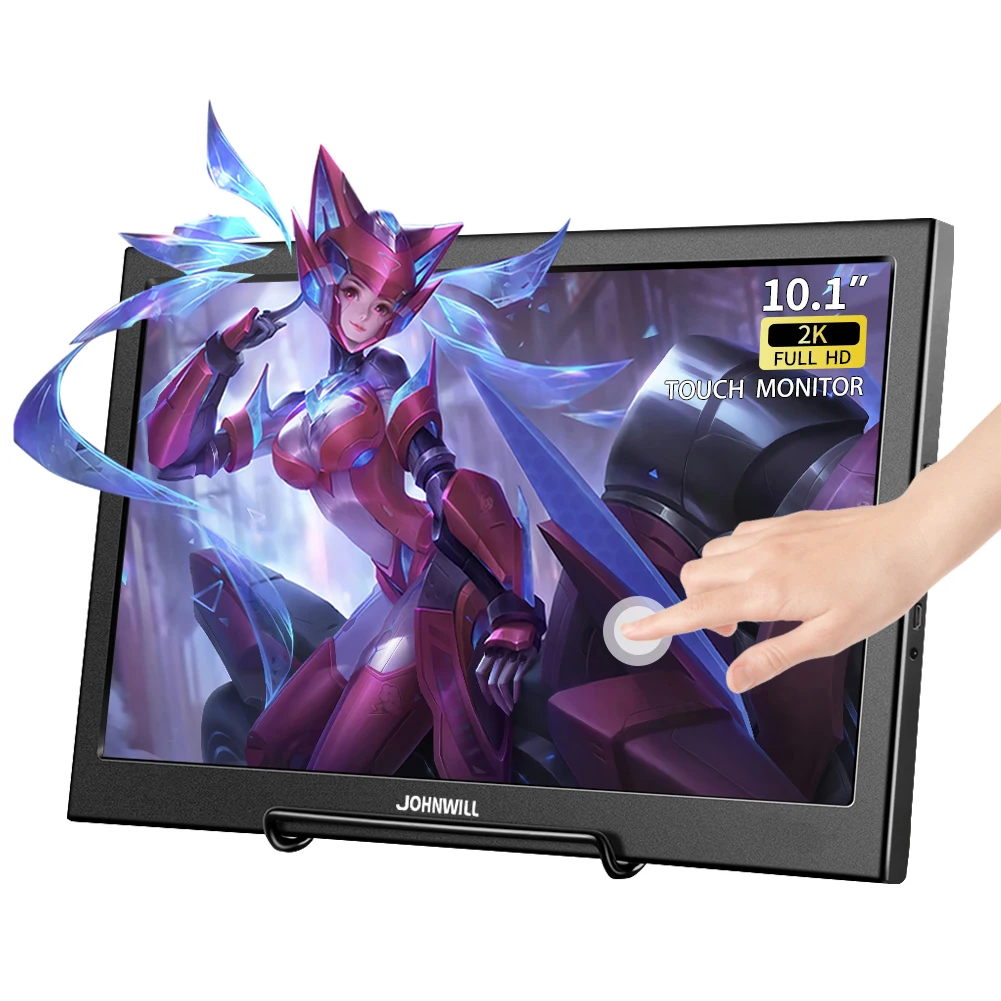 Портативный компьютерный монитор 10 1 дюйма сенсорный ЖК-монитор 2k IPS HDMI игровой 11 6