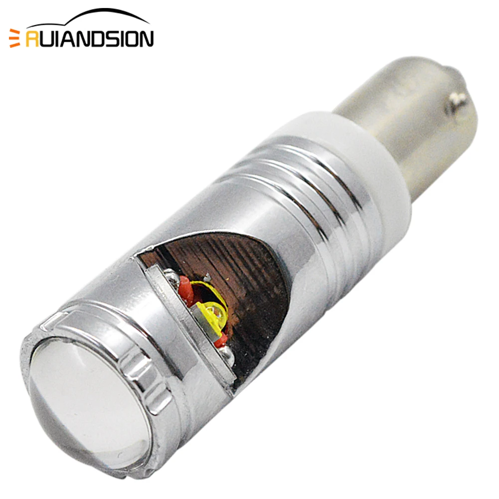 2 шт. 2,4 Вт BA9S 53 57 1895 64111 3SMD XT-E чипы Canbus светодиодный высокое Мощность проектор светодиодный обратный позиции Светильник лампы